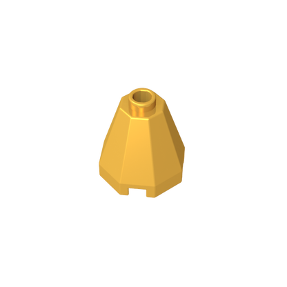 GDS-2042 - Cone 2 x 2 x 1 2/3 Octagonal, Open Stud