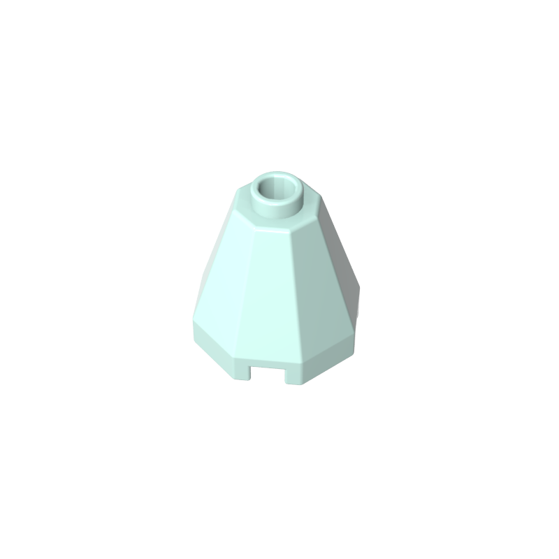 GDS-2042 - Cone 2 x 2 x 1 2/3 Octagonal, Open Stud