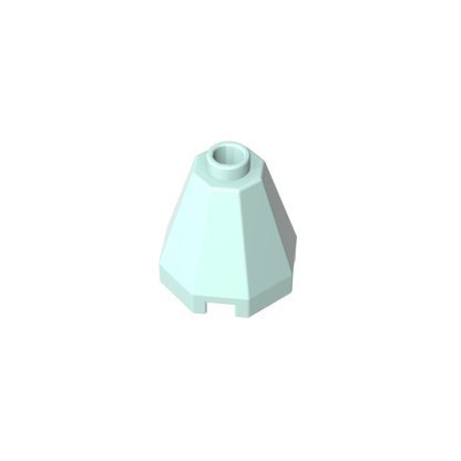 GDS-2042 - Cone 2 x 2 x 1 2/3 Octagonal, Open Stud