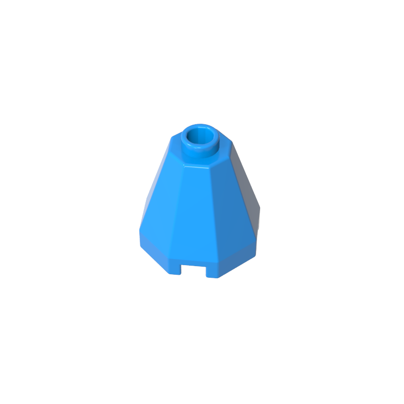 GDS-2042 - Cone 2 x 2 x 1 2/3 Octagonal, Open Stud