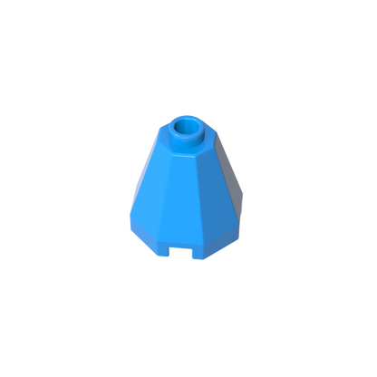 GDS-2042 - Cone 2 x 2 x 1 2/3 Octagonal, Open Stud