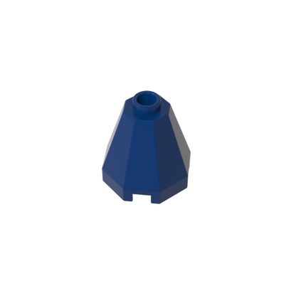GDS-2042 - Cone 2 x 2 x 1 2/3 Octagonal, Open Stud