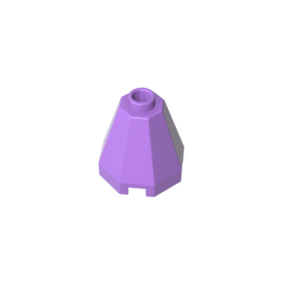 GDS-2042 - Cone 2 x 2 x 1 2/3 Octagonal, Open Stud