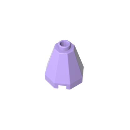 GDS-2042 - Cone 2 x 2 x 1 2/3 Octagonal, Open Stud