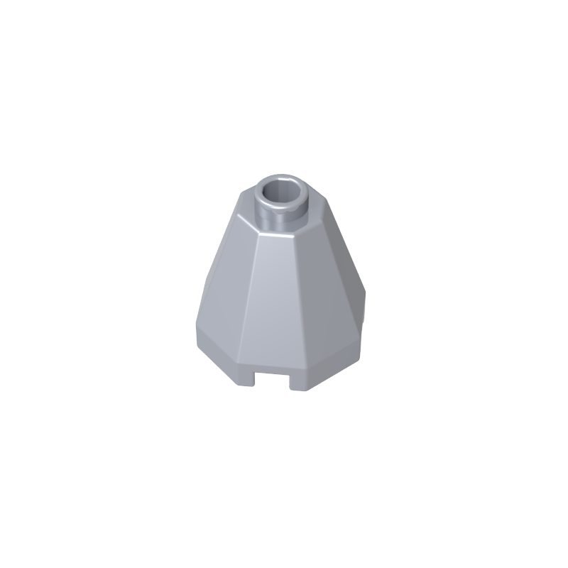 GDS-2042 - Cone 2 x 2 x 1 2/3 Octagonal, Open Stud