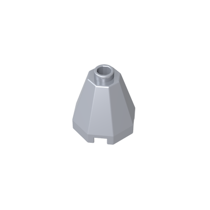 GDS-2042 - Cone 2 x 2 x 1 2/3 Octagonal, Open Stud