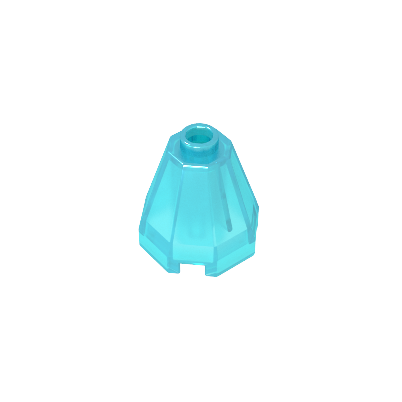 GDS-2042 - Cone 2 x 2 x 1 2/3 Octagonal, Open Stud