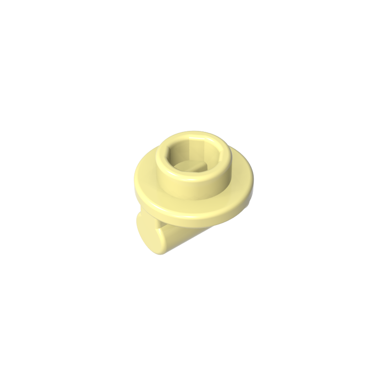 GDS-2045 - Plate Round 1 x 1 with Open Stud and Bar on Underside
