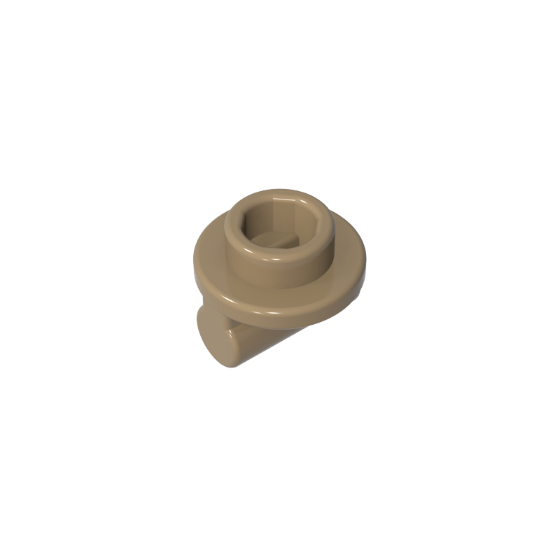GDS-2045 - Plate Round 1 x 1 with Open Stud and Bar on Underside
