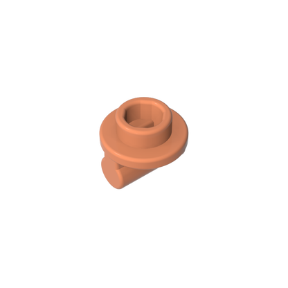 GDS-2045 - Plate Round 1 x 1 with Open Stud and Bar on Underside