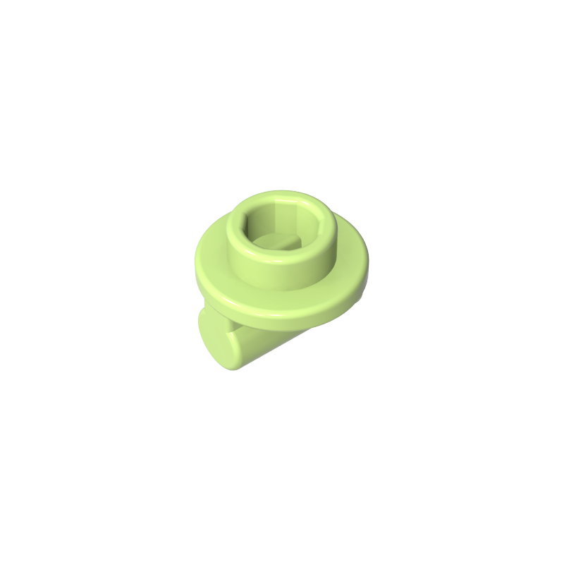 GDS-2045 - Plate Round 1 x 1 with Open Stud and Bar on Underside
