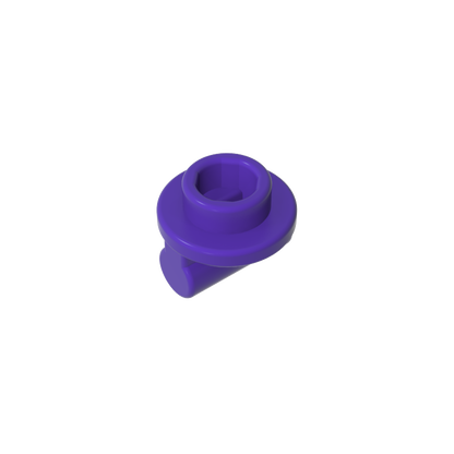 GDS-2045 - Plate Round 1 x 1 with Open Stud and Bar on Underside