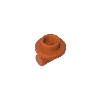 GDS-2045 - Plate Round 1 x 1 with Open Stud and Bar on Underside