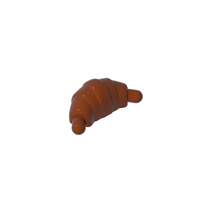 GDS-2053 - Food Croissant - Rounded Ends