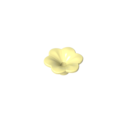 GDS-2059 - Plant, Outdoor Accessory Kit, Flower with 6 Rounded Petals and Pin