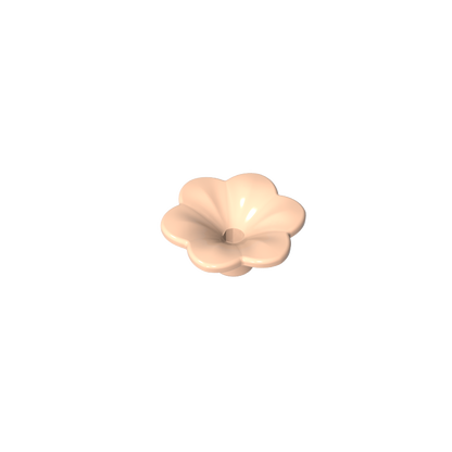 GDS-2059 - Plant, Outdoor Accessory Kit, Flower with 6 Rounded Petals and Pin