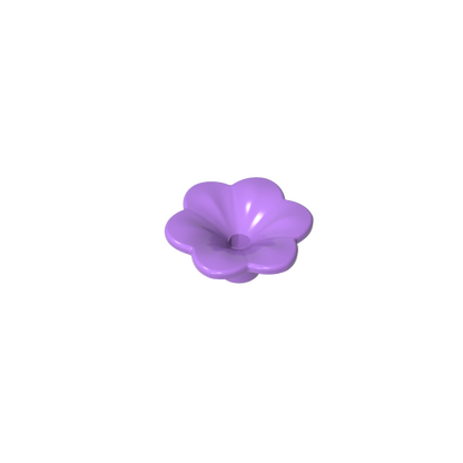 GDS-2059 - Plant, Outdoor Accessory Kit, Flower with 6 Rounded Petals and Pin