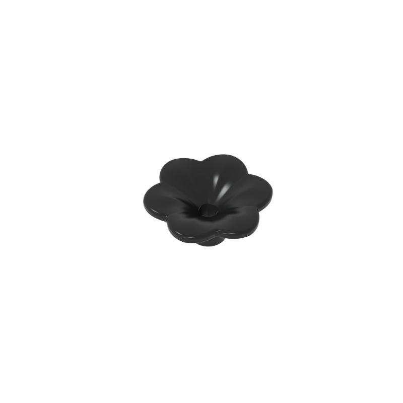 GDS-2059 - Plant, Outdoor Accessory Kit, Flower with 6 Rounded Petals and Pin