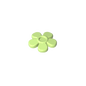 GDS-2062 - Headwear Accessory Flower with 5 Smooth Petals and Pin