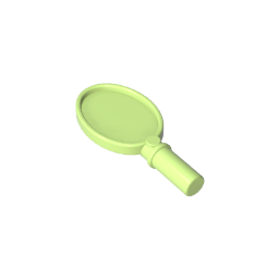 GDS-2063 - Equipment Hand Mirror with Heart on Reverse [Hair Accessory]
