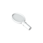 GDS-2063 - Equipment Hand Mirror with Heart on Reverse [Hair Accessory]