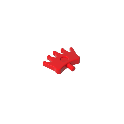 GDS-2064 - Headwear Accessory Crown / Tiara with 5 Points and Pin