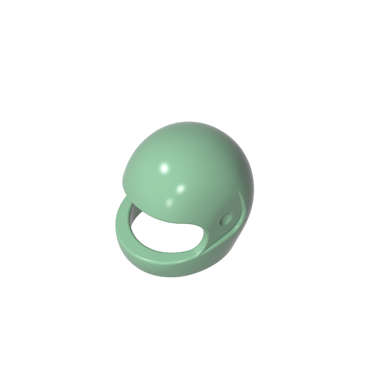 GDS-2067 - Minifig Standard Helmet