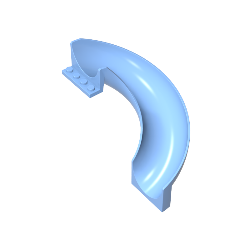 GDS-2072 - Slide Curved 180Degrees