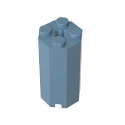 GDS-2073 - Brick Special Octagonal 2 x 2 x 3 1/3