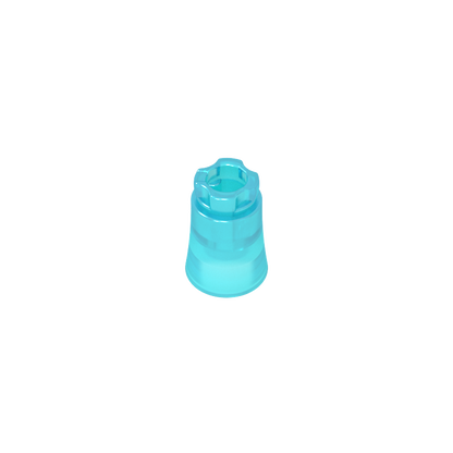 GDS-2081 - Plant, Palm Tree Trunk - Short Connector, Axle Hole with 2 Inside Prongs