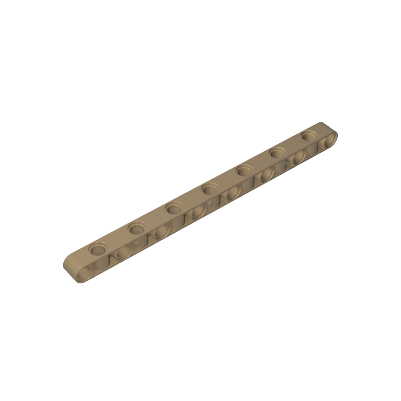 GDS-2083 - Technic Beam 1 x 15 Thick with Alternating Holes