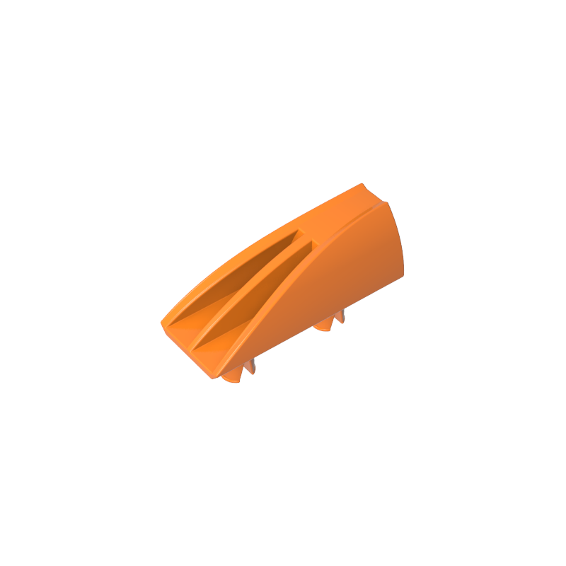 GDS-2084 - Fairing 1 x 4 Side Flaring Intake with Two Pins