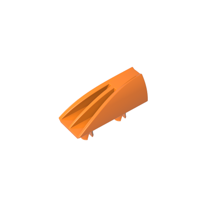 GDS-2084 - Fairing 1 x 4 Side Flaring Intake with Two Pins