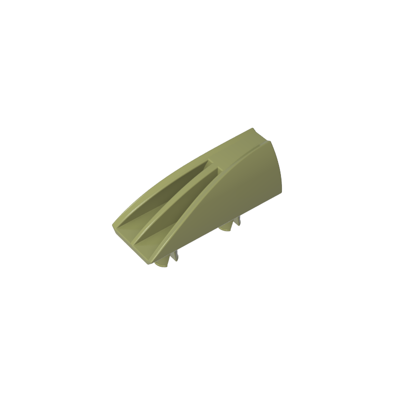 GDS-2084 - Fairing 1 x 4 Side Flaring Intake with Two Pins