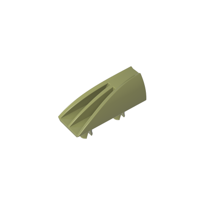 GDS-2084 - Fairing 1 x 4 Side Flaring Intake with Two Pins