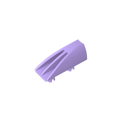 GDS-2084 - Fairing 1 x 4 Side Flaring Intake with Two Pins