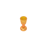 Transparent Bright Orange 182