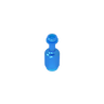Transparent Blue 43