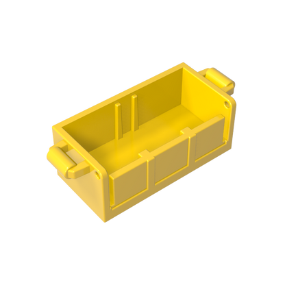 GDS-2100 - Treasure Chest Bottom with Rear Slots