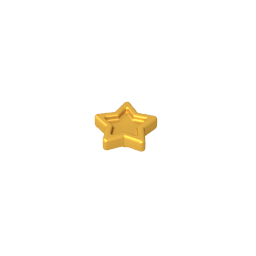 GDS-21022 - Headwear Accessory Star with Pin