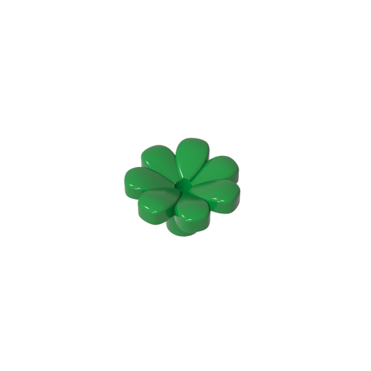 GDS-2118 - Plant, Flower, Minifig Accessory with 7 Thick Petals and Pin