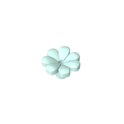 GDS-2118 - Plant, Flower, Minifig Accessory with 7 Thick Petals and Pin