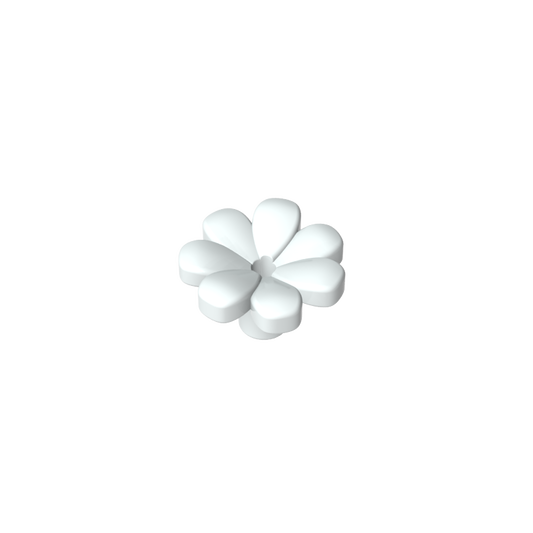 GDS-2118 - Plant, Flower, Minifig Accessory with 7 Thick Petals and Pin