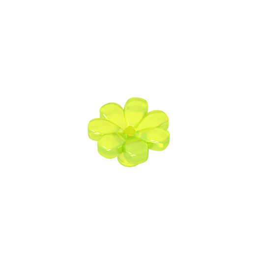 GDS-2118 - Plant, Flower, Minifig Accessory with 7 Thick Petals and Pin