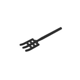 GDS-2130 - Equipment Pitchfork [Rounded Bottom]