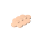 GDS-2138 - Plate Special 3 x 5 Cloud with 3 Center Studs