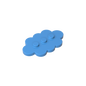 GDS-2138 - Plate Special 3 x 5 Cloud with 3 Center Studs