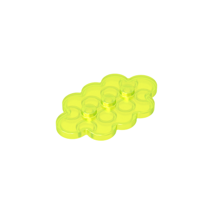 GDS-2138 - Plate Special 3 x 5 Cloud with 3 Center Studs