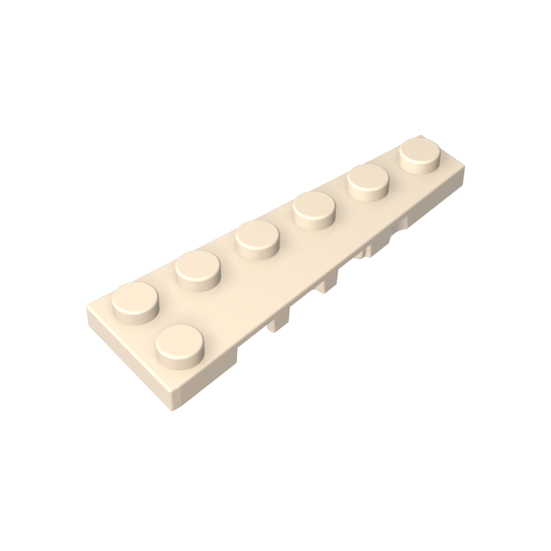 GDS-2143 - Wedge Plate 6 x 2 Right