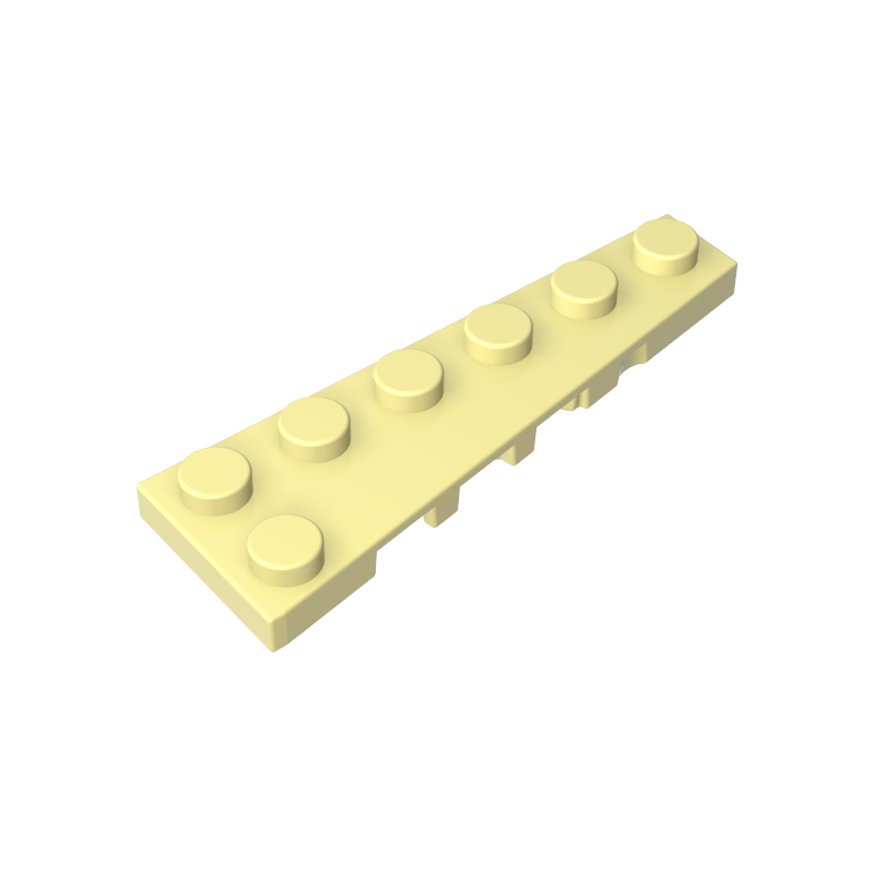 GDS-2143 - Wedge Plate 6 x 2 Right